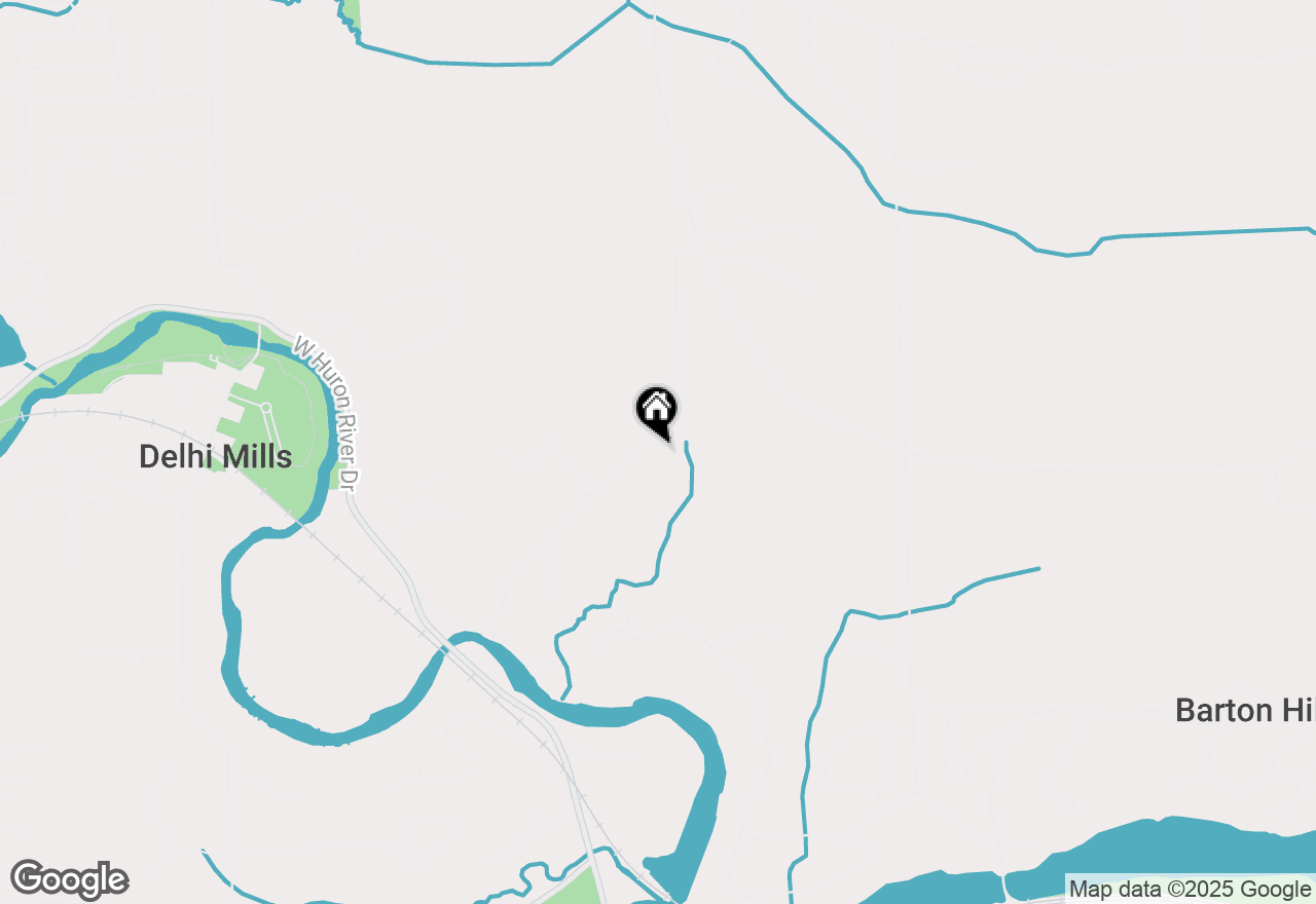 Map of 3910 Tubbs Road, Ann Arbor, MI 48103