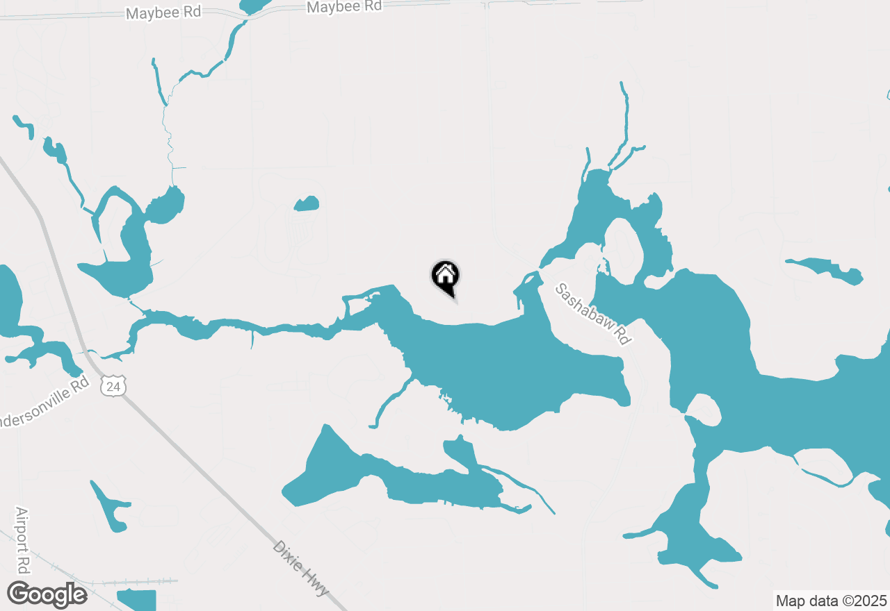 Map of 4686 Ennismore Drive, Clarkston, MI 48346