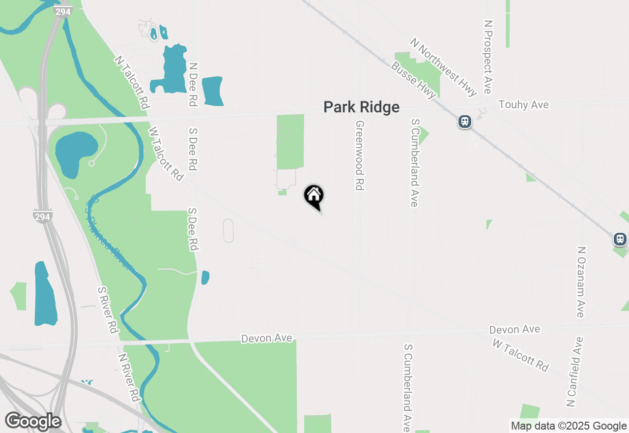 Map of 516 S Knight, Park Ridge, IL 60068