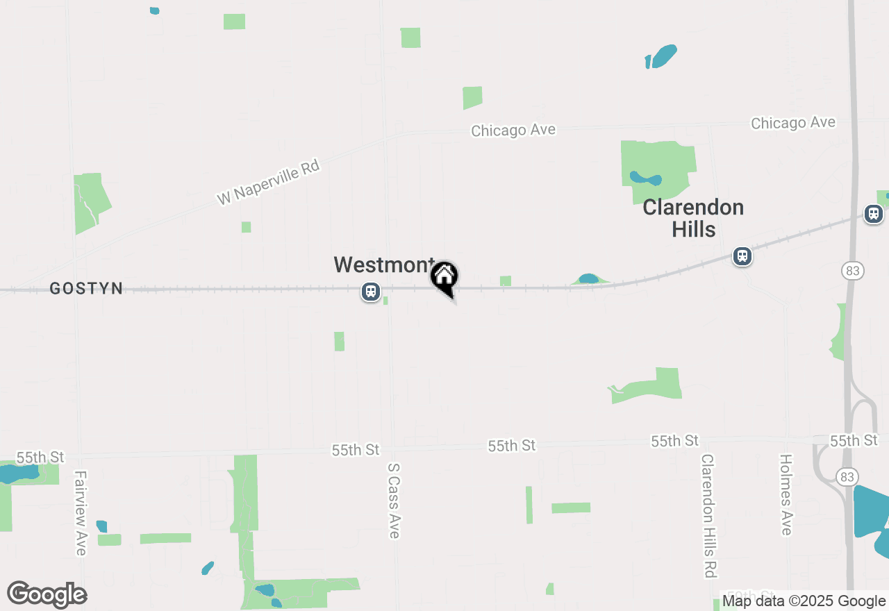 Map of 115 E Quincy Street, Westmont, IL 60559