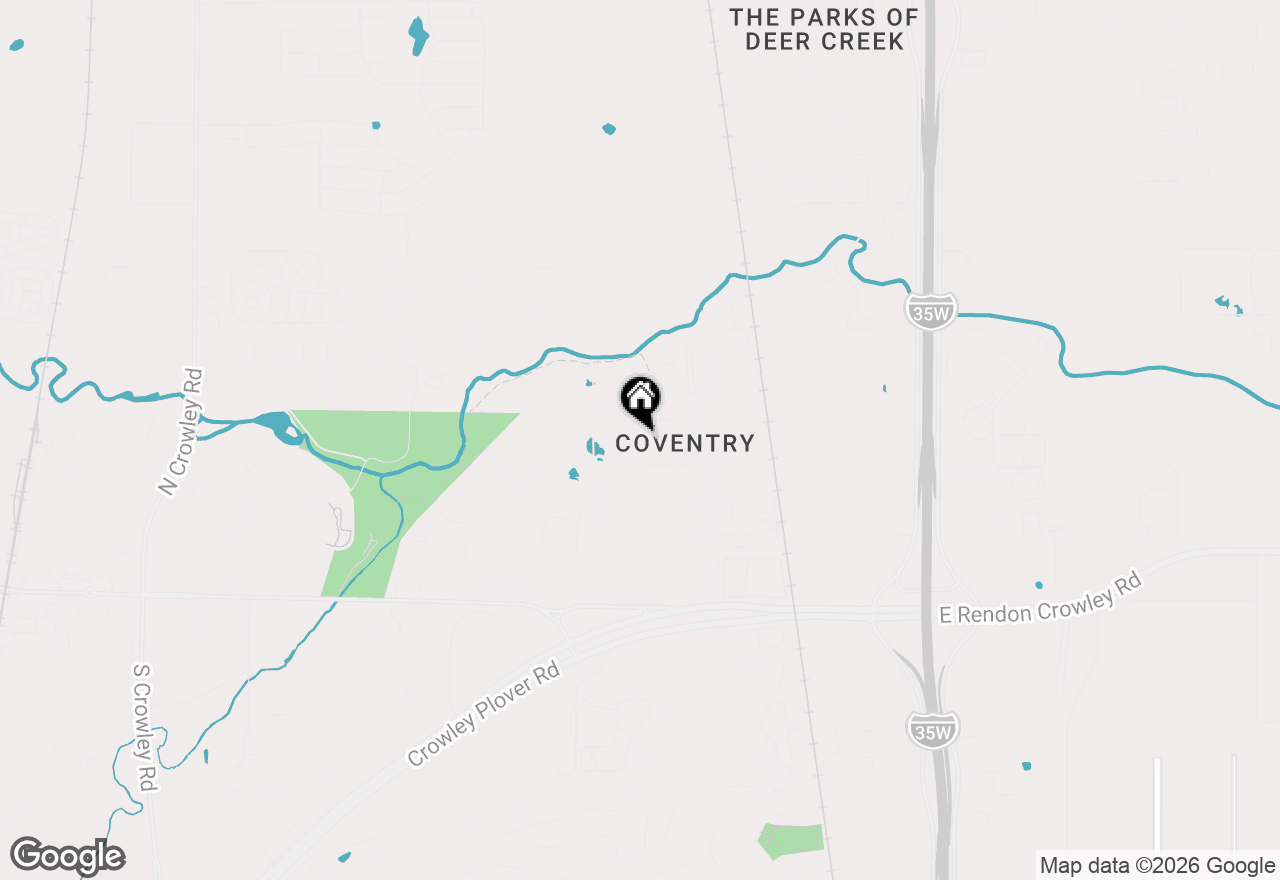Map of 11940 Balliol Lane, Fort Worth, TX 76036
