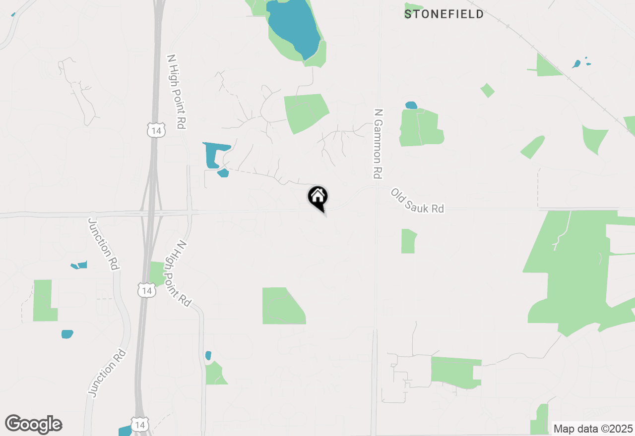 Map of 610 N Westfield Road #B, Madison, WI 53717