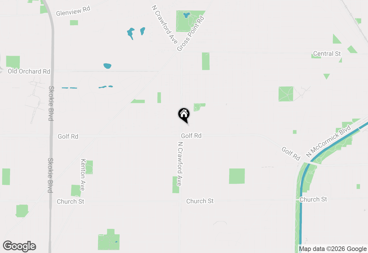 Map of 3333 Payne Street, Evanston, IL 60201