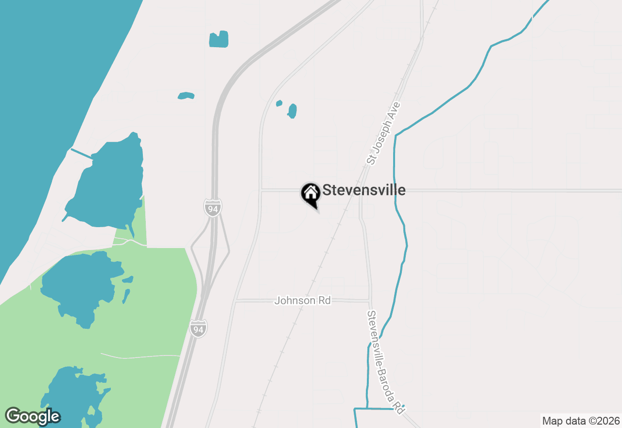 Map of 5785 Ridge Road, Stevensville, MI 49127
