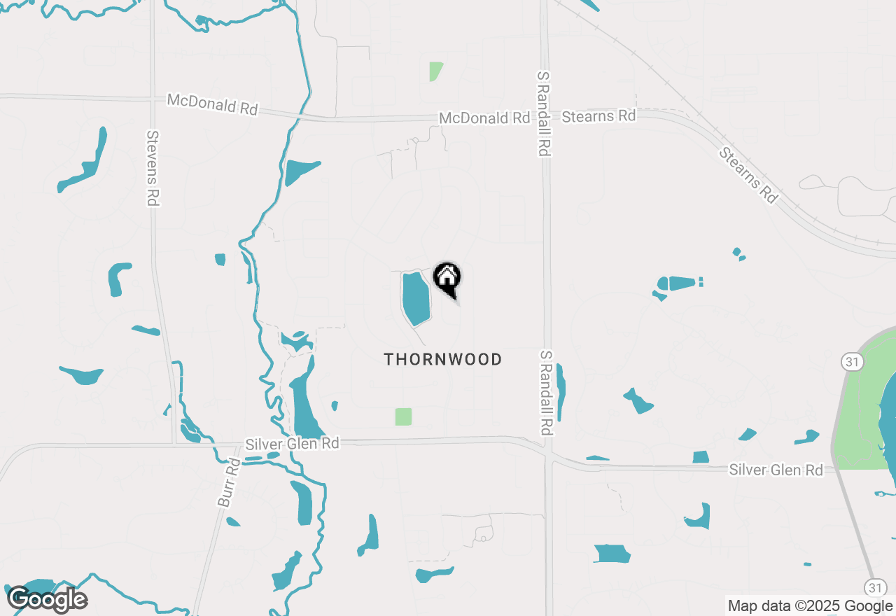 Map of 731 Lake Ridge Drive, South Elgin, IL 60177