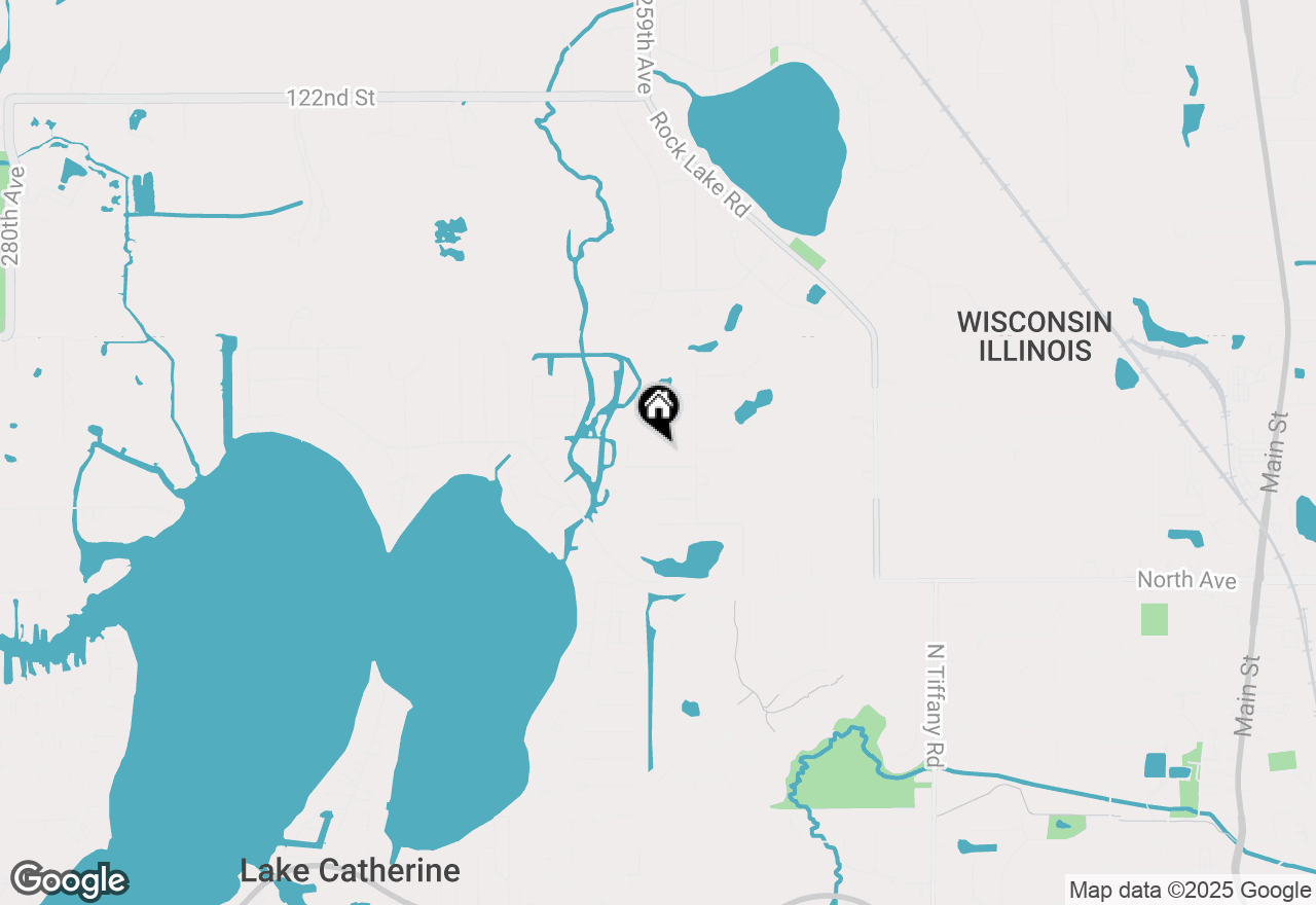 Map of 24952 W Island Drive, Antioch, IL 60002