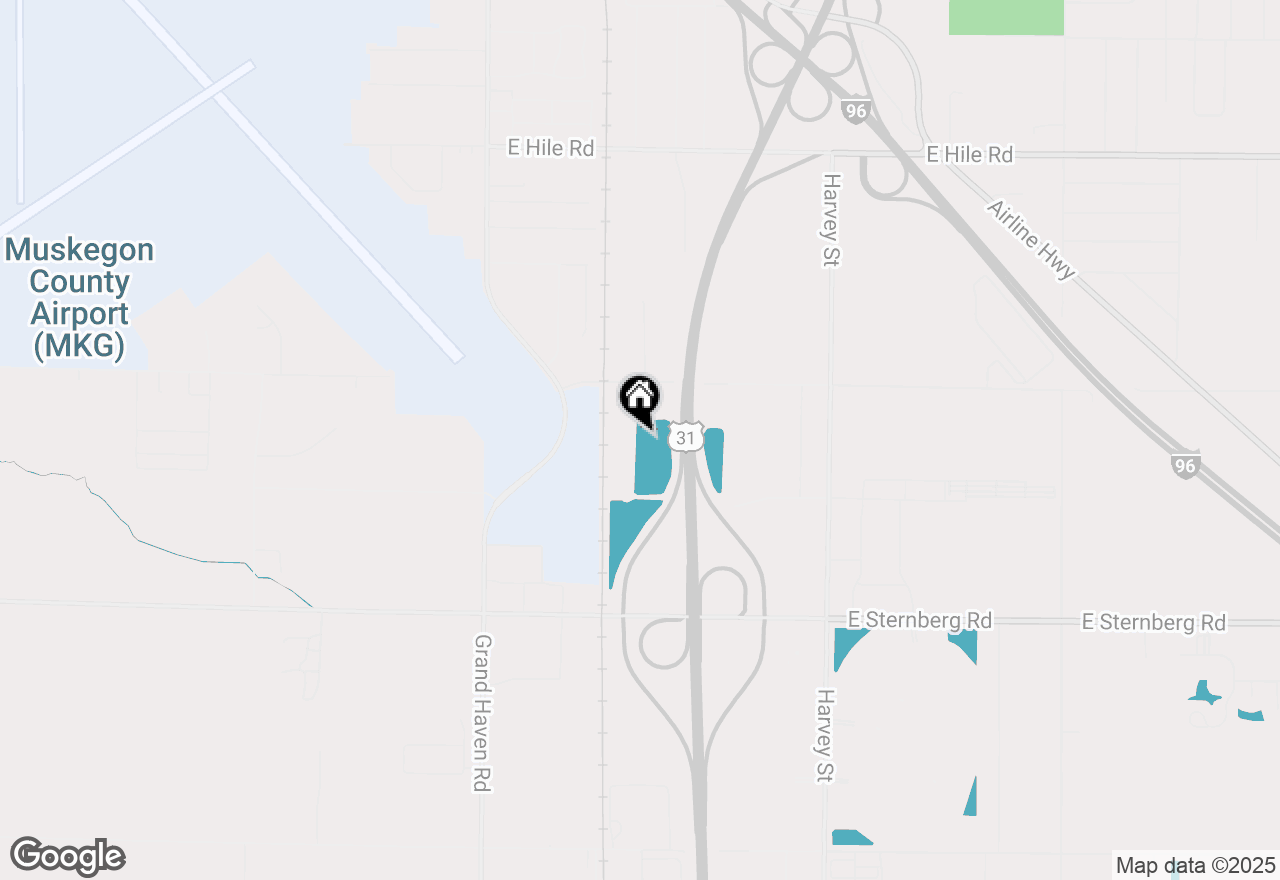 Map of 1283 E Ellis Road #1, Norton Shores, MI 49441
