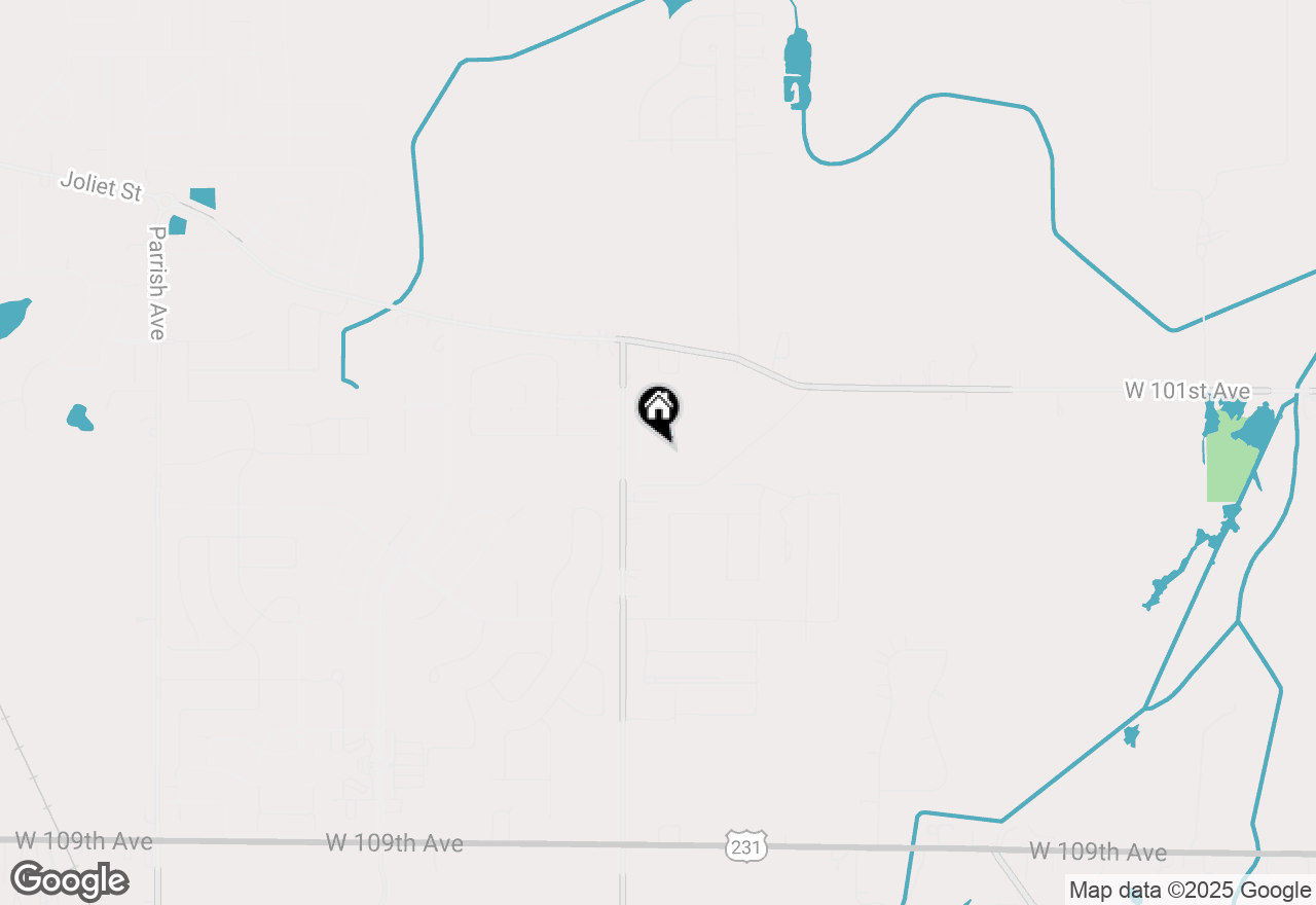 Map of 10224 Privet Drive, Crown Point, IN 46307