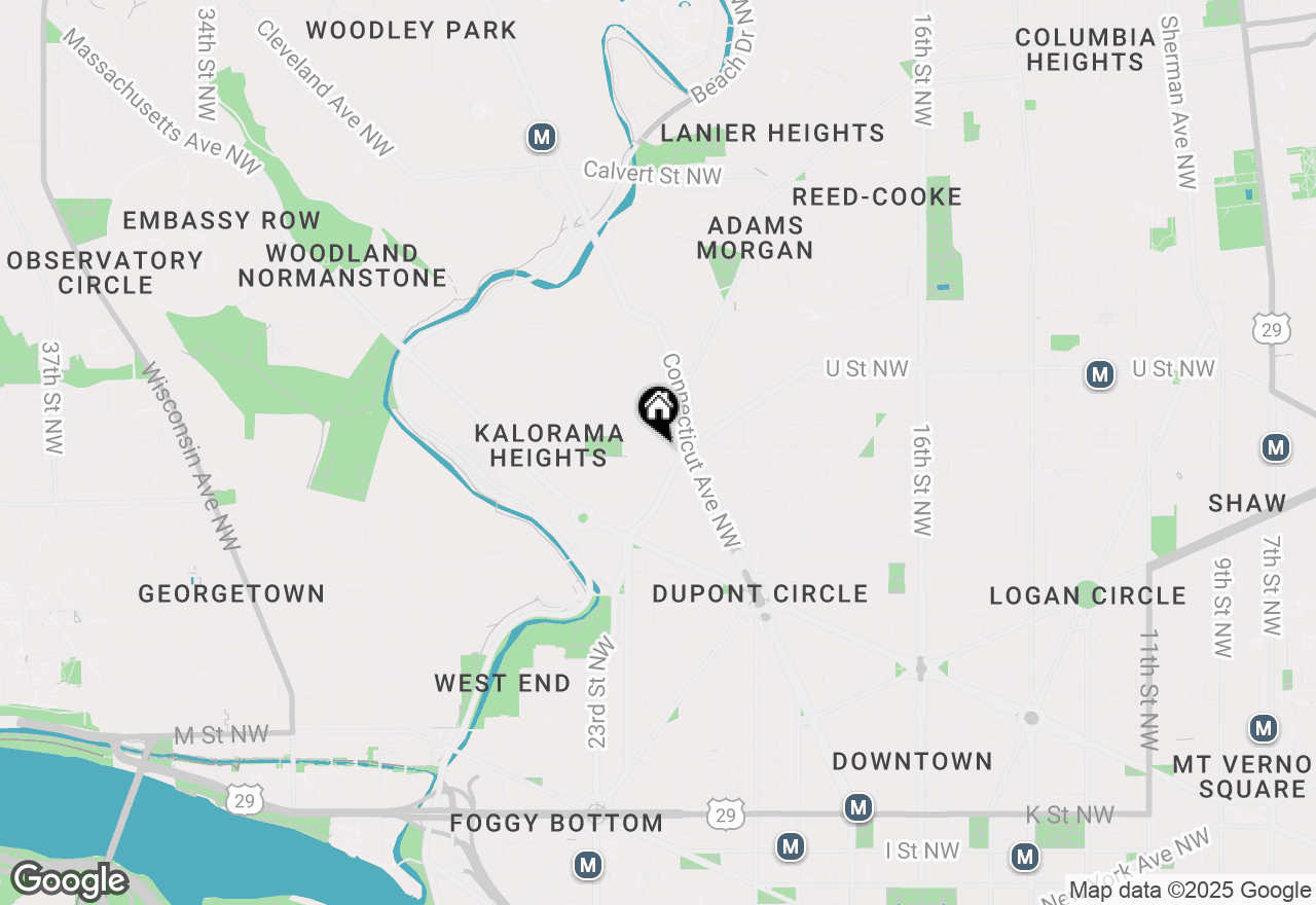 Map of 2125 S Street Nw #4, Washington, DC 20008