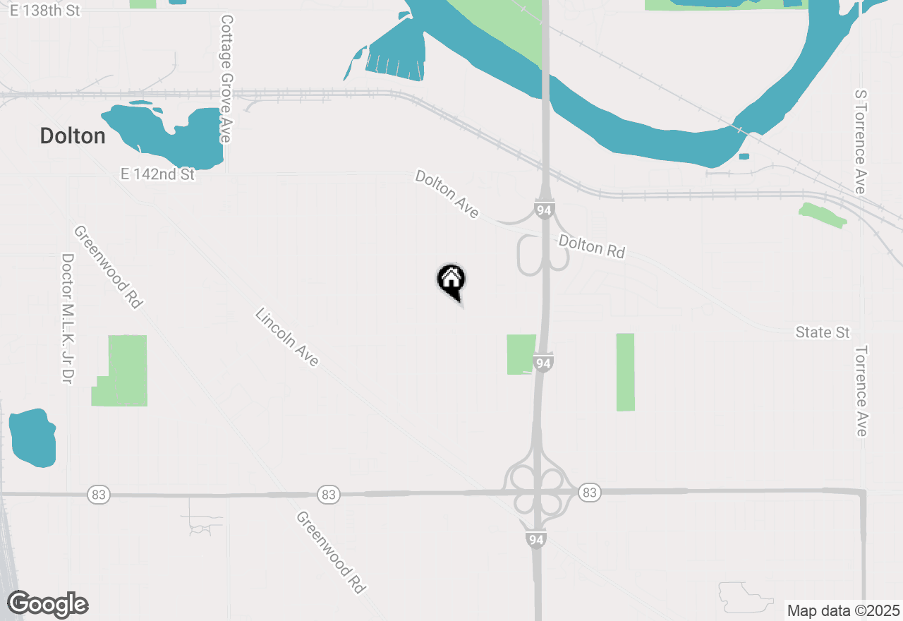 Map of 14519 Kenwood Avenue, Dolton, IL 60419