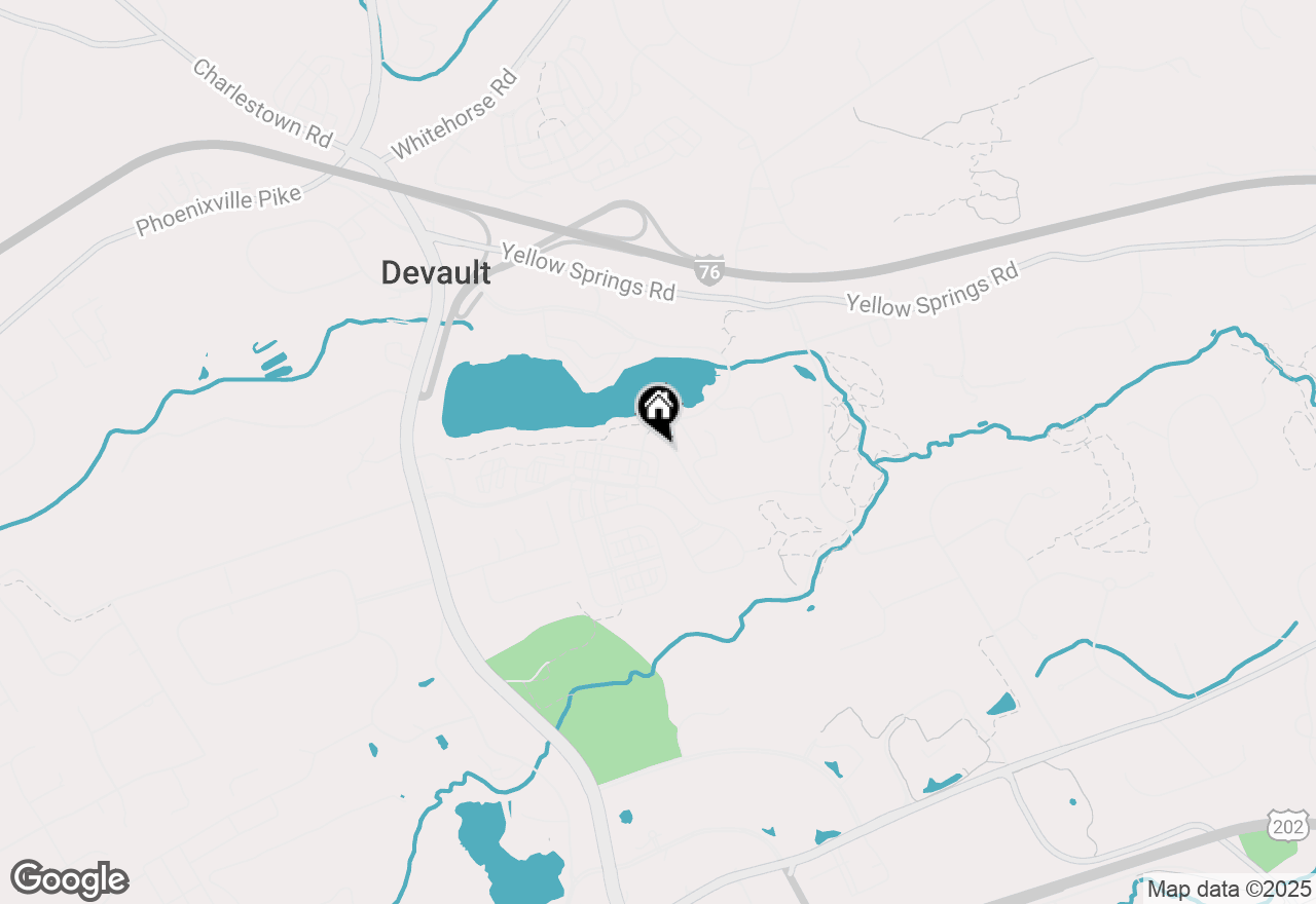 Map of 625 Cliff Lane, Malvern, PA 19355