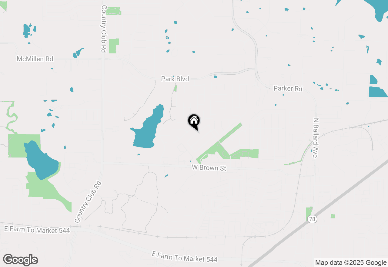 Map of 826 Greene Way, Wylie, TX 75098