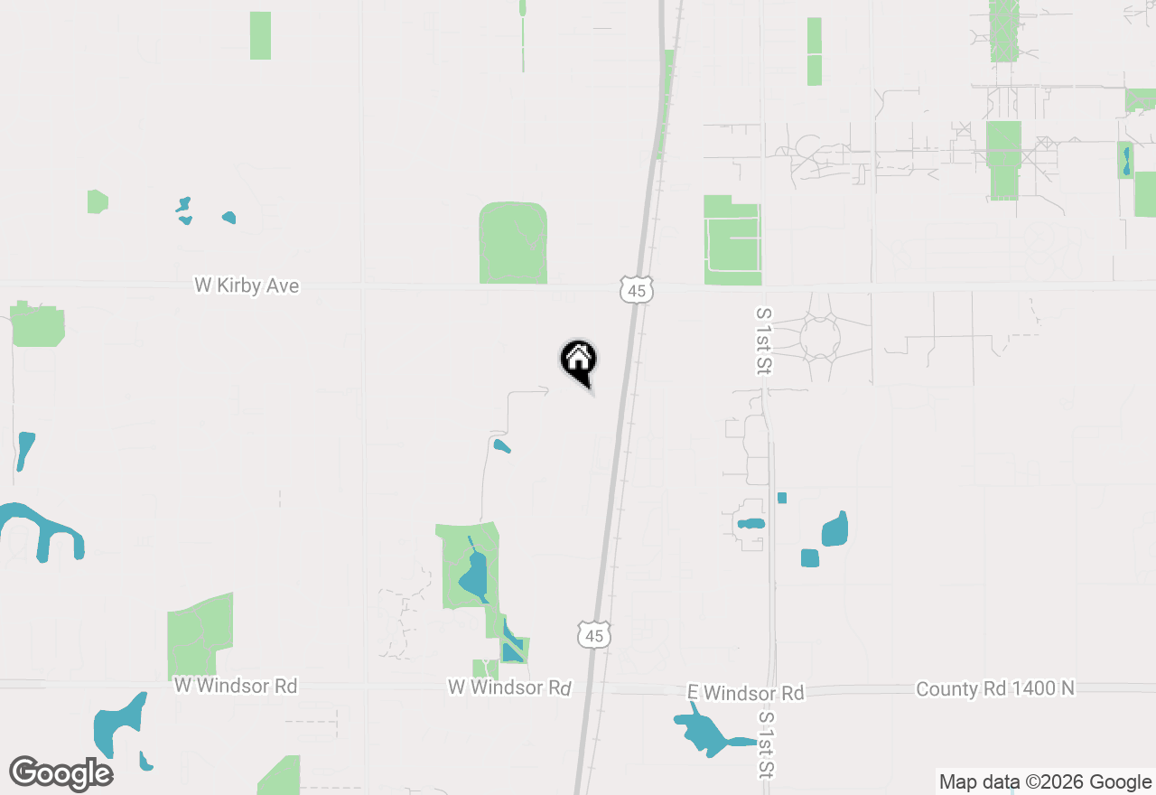 Map of 1807 S Neil Street, Champaign, IL 61820