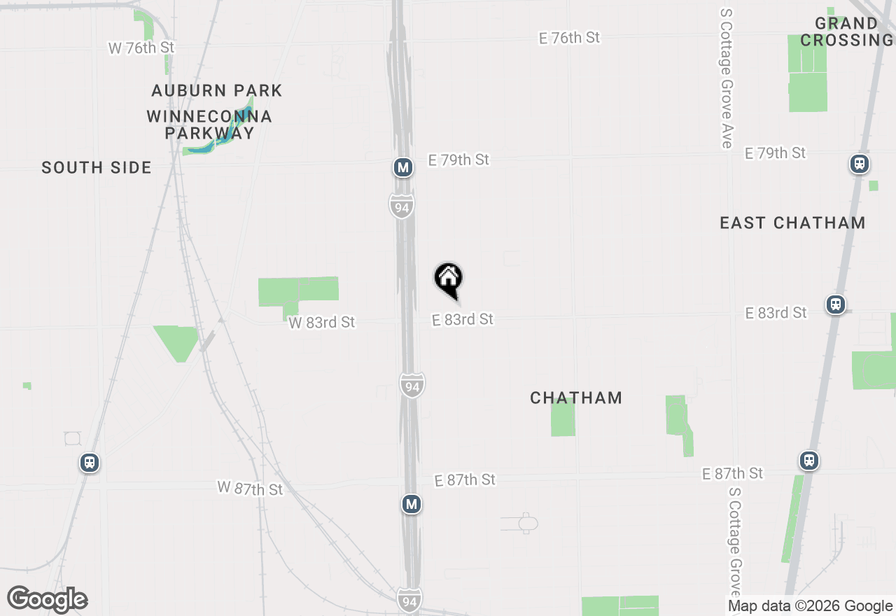 Map of 8243 S Wabash Avenue, Chicago, IL 60619