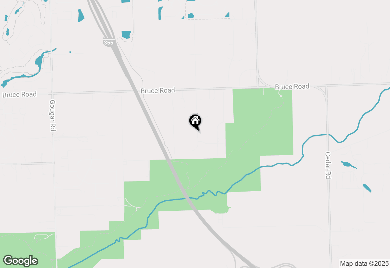 Map of 17742 S Mccarron Road, Homer Glen, IL 60491