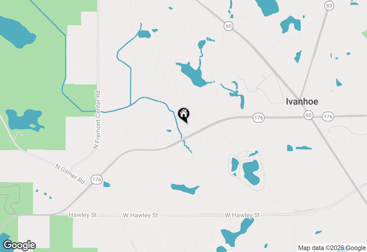 Map of 21860 W Bay Hill Court, Mundelein, IL 60060