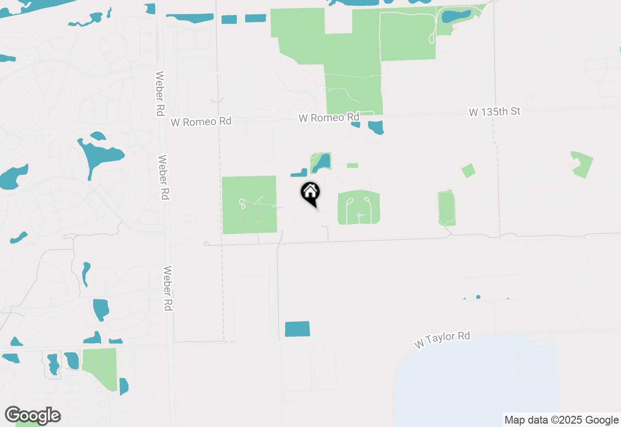 Map of 1037 Montego Bay Court, Romeoville, IL 60446