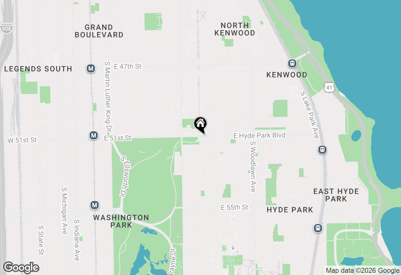 Map of 4730 S Drexel Avenue #3N, Chicago, IL 60615