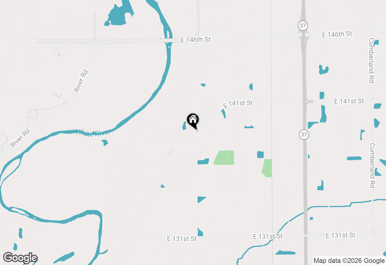 Map of 8324 Barstow Drive, Fishers, IN 46038