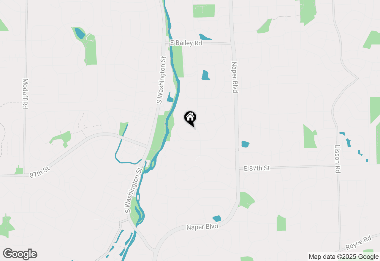 Map of 315 Leeds Court, Naperville, IL 60565