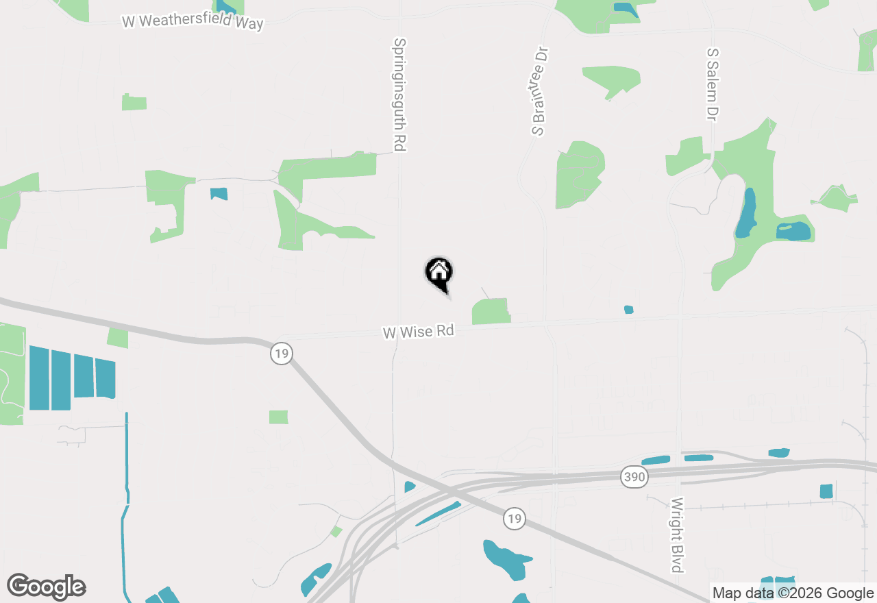 Map of 1500 Bates Lane, Schaumburg, IL 60193