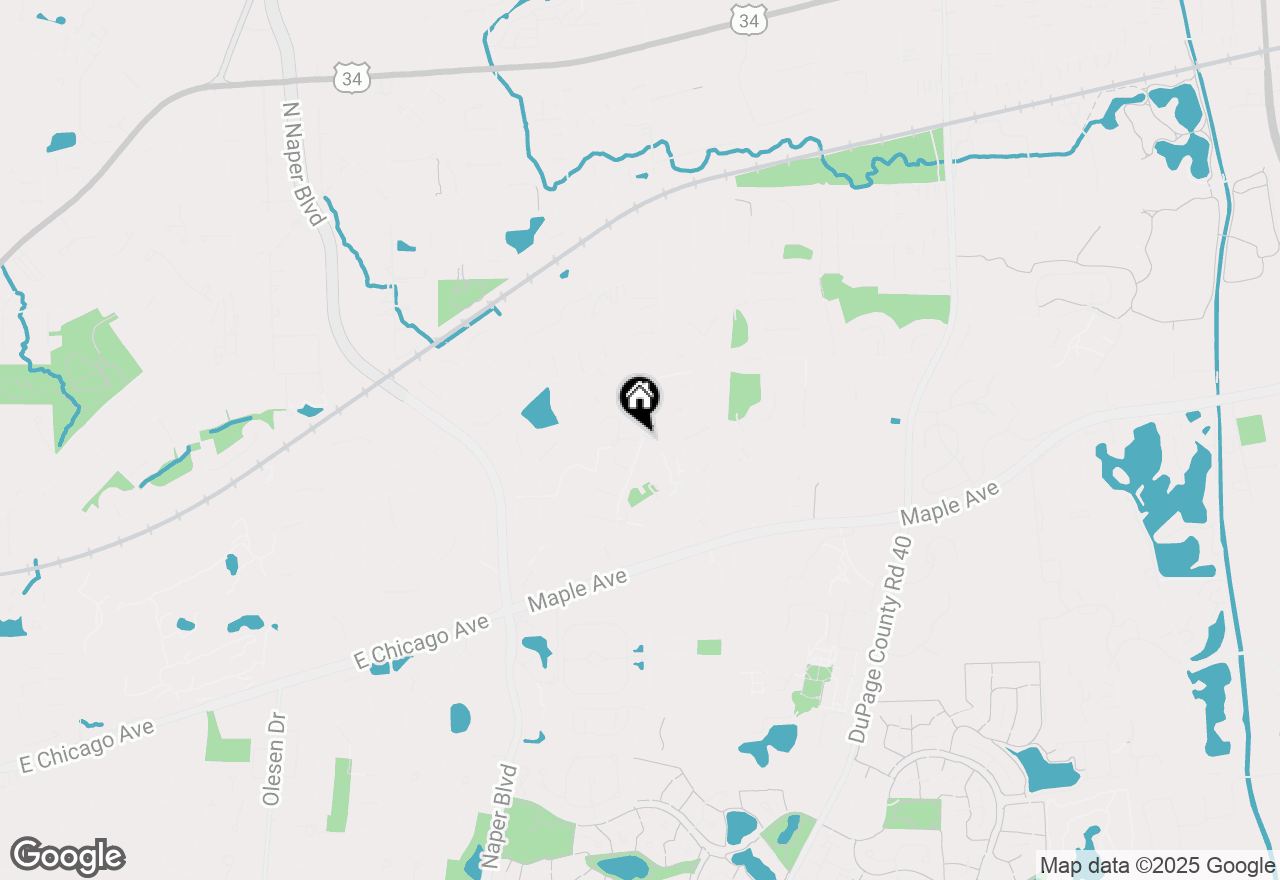 Map of 6S018 Steeple Run Drive #6S018, Naperville, IL 60540