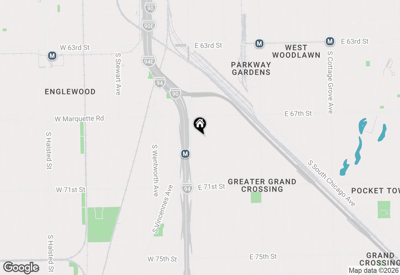 Map of 6810 S Wabash Avenue, Chicago, IL 60637