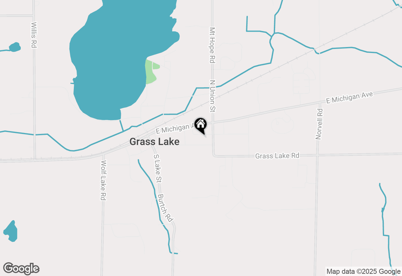Map of 659 Church Street, Grass Lake, MI 49240