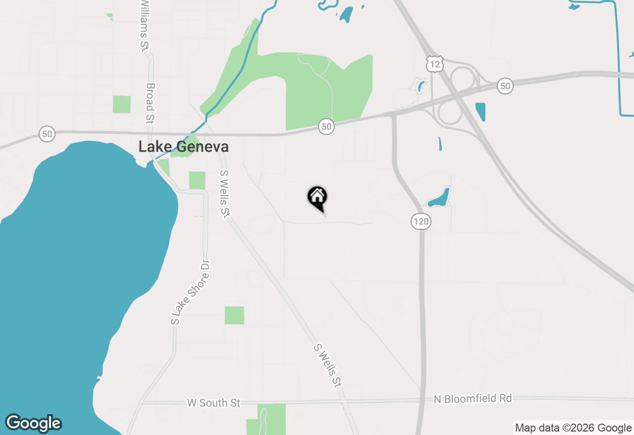 Map of 501 Manning Way, Lake Geneva, WI 53147