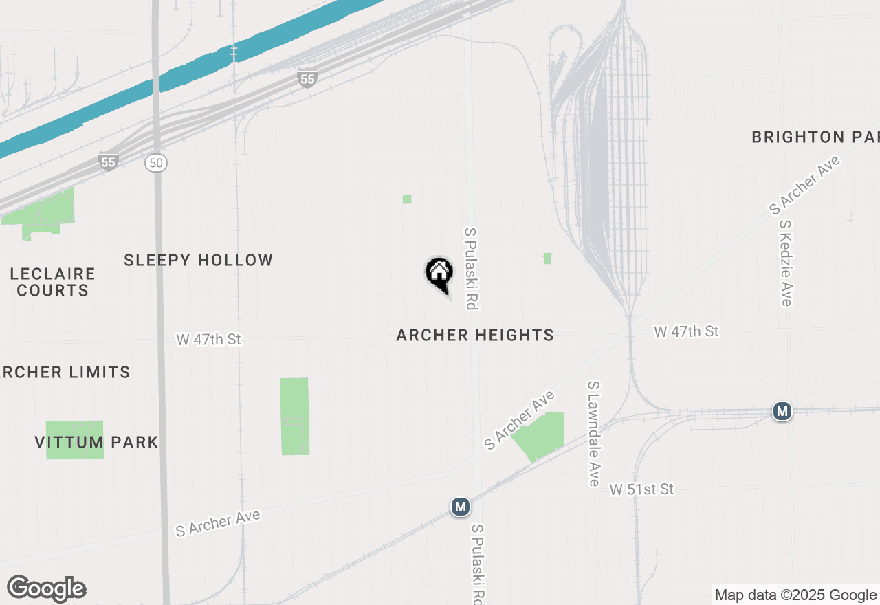 Map of 4607 S Karlov Avenue, Chicago, IL 60632