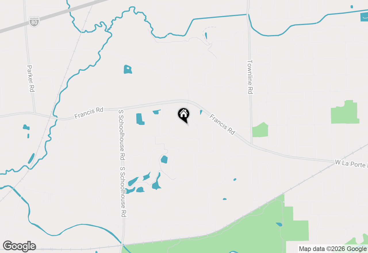 Map of 12408 Lajunta Court, Mokena, IL 60448
