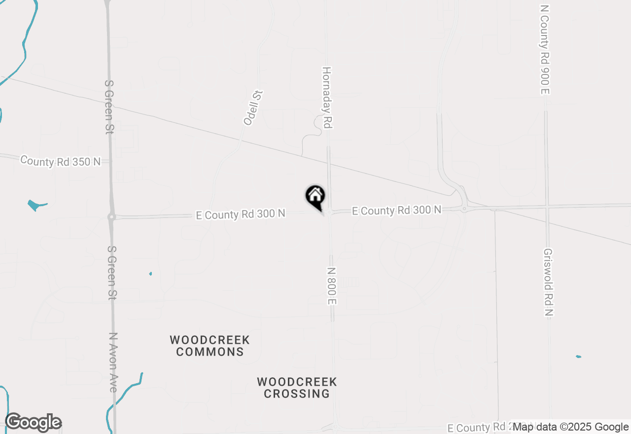 Map of 966 Grayson Trail, Brownsburg, IN 46112