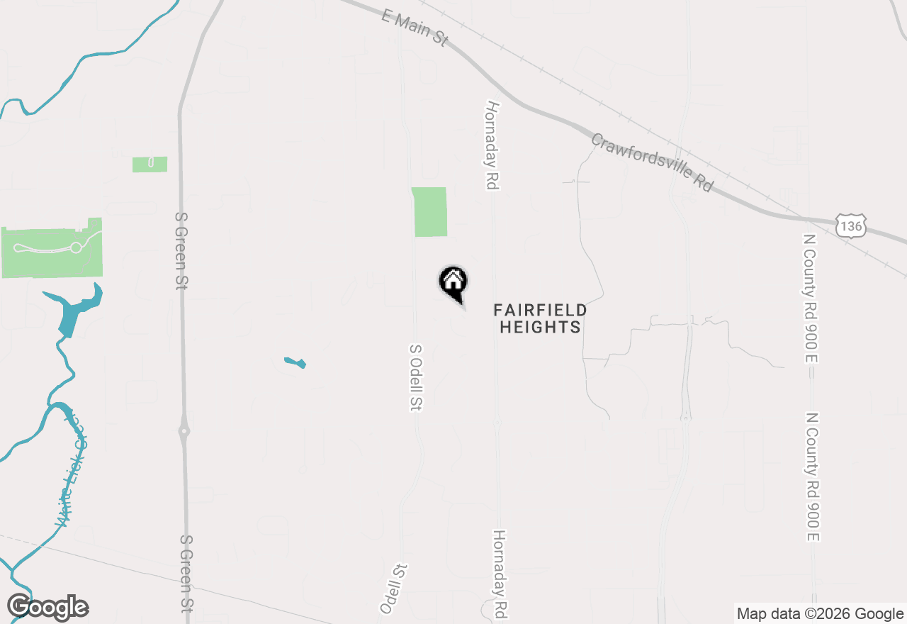 Map of 1108 Redwood Drive, Brownsburg, IN 46112