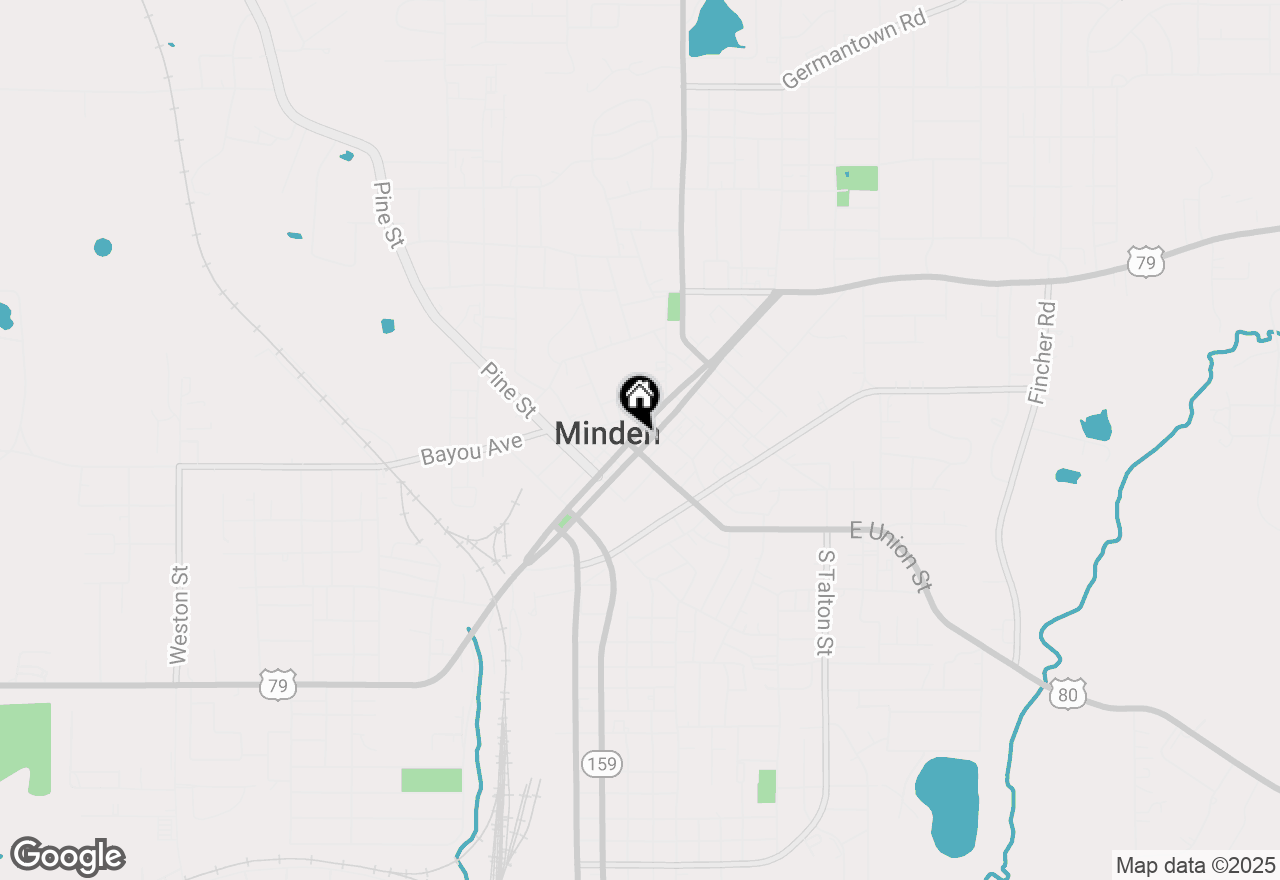 Map of 708 Main Street, Minden, LA 71055