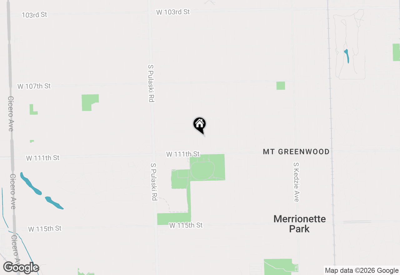Map of 11001 S Ridgeway Avenue, Chicago, IL 60655