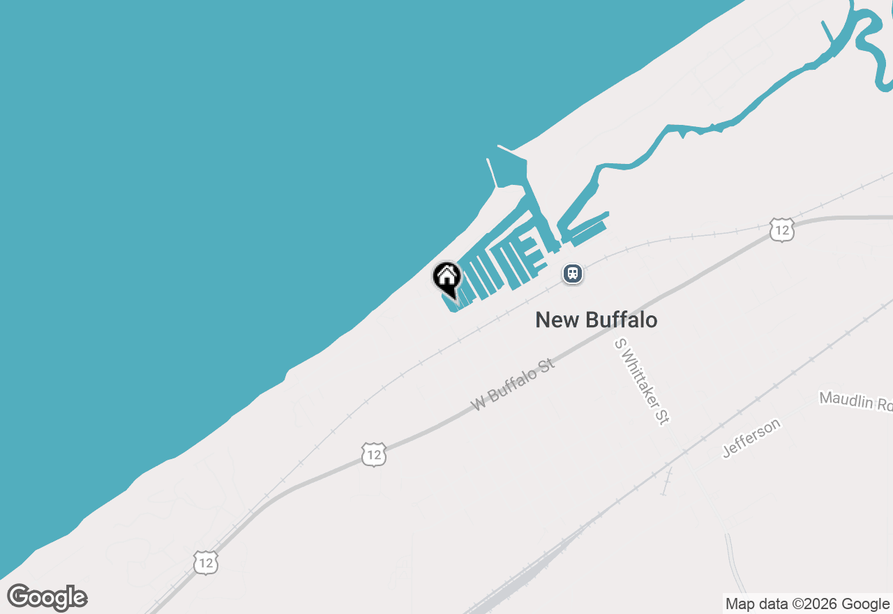 Map of 600 W Water Street #144/145, New Buffalo, MI 49117