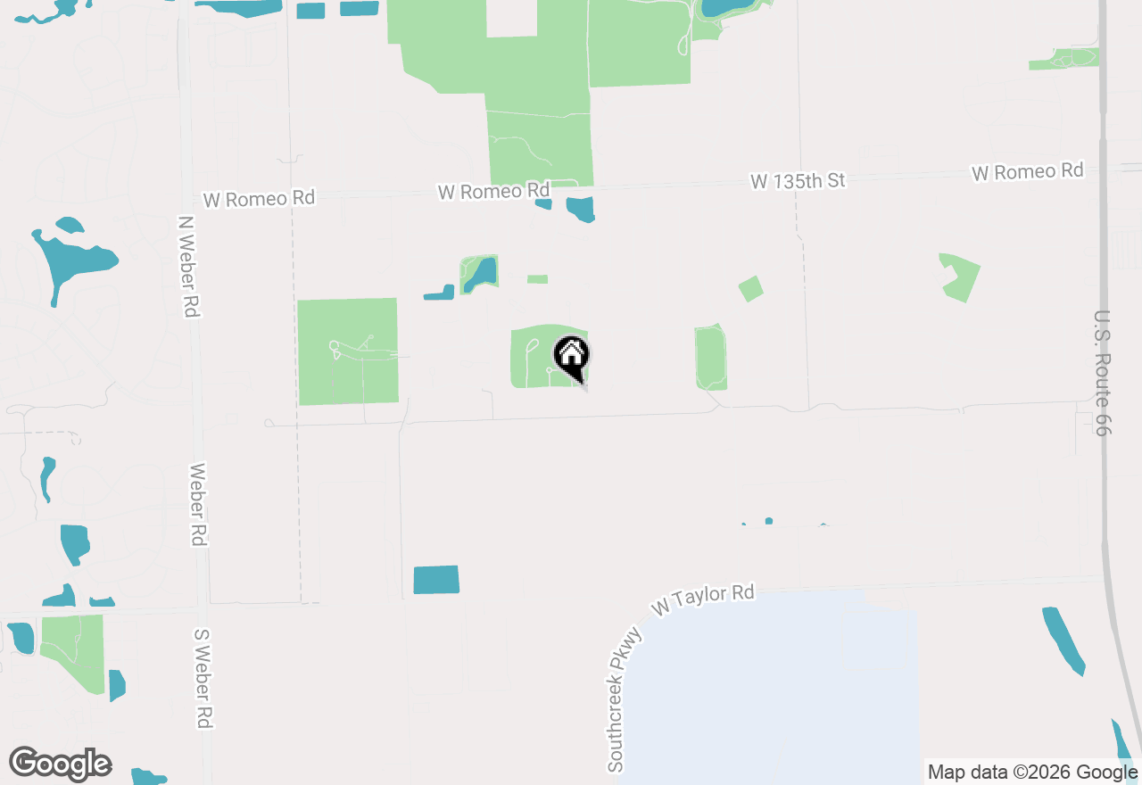 Map of 931 E Savannah Drive, Romeoville, IL 60446