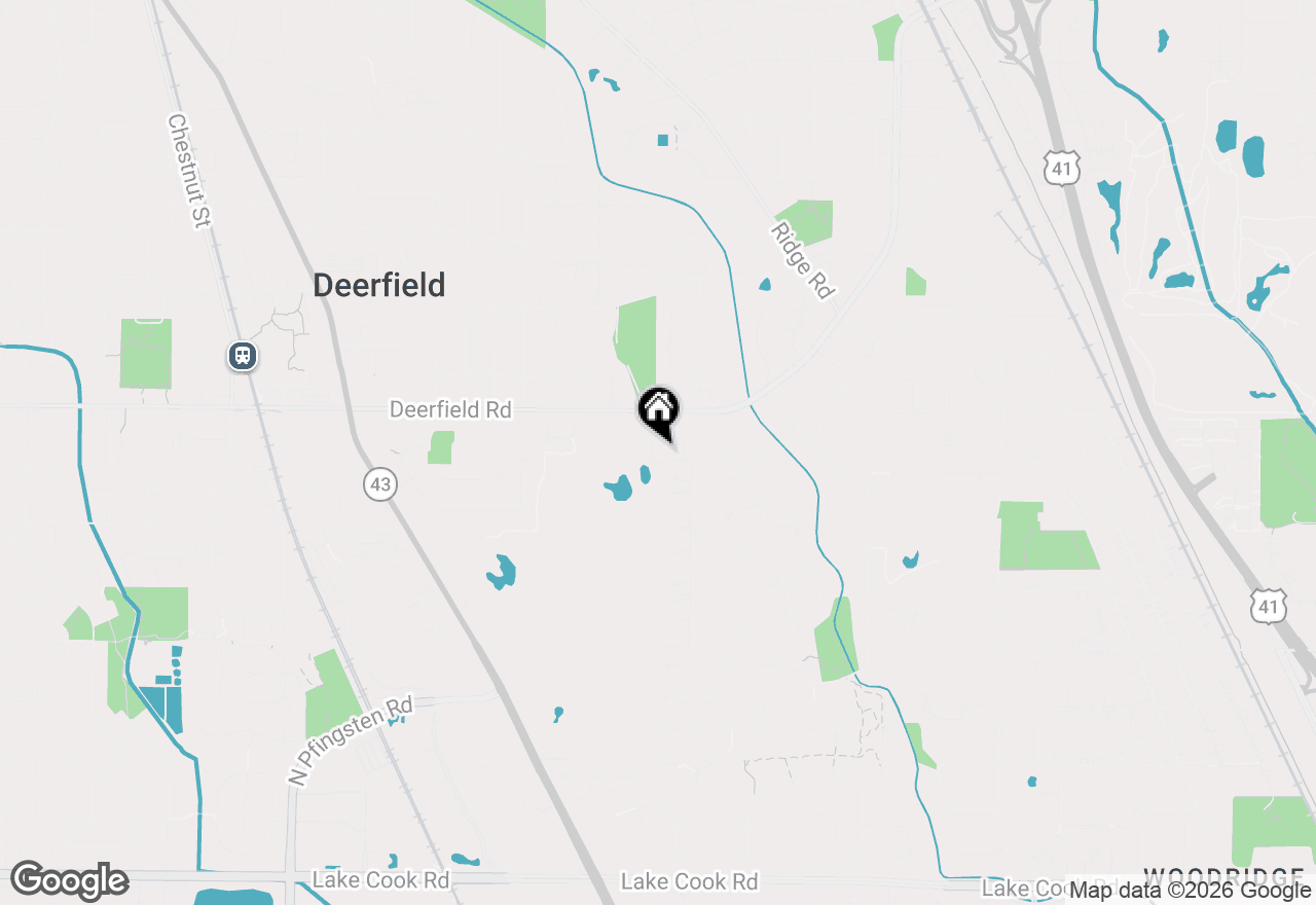 Map of 707 Brierhill Road, Deerfield, IL 60015