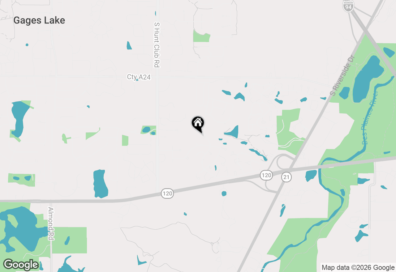 Map of 755 Darnell Lane, Gurnee, IL 60031