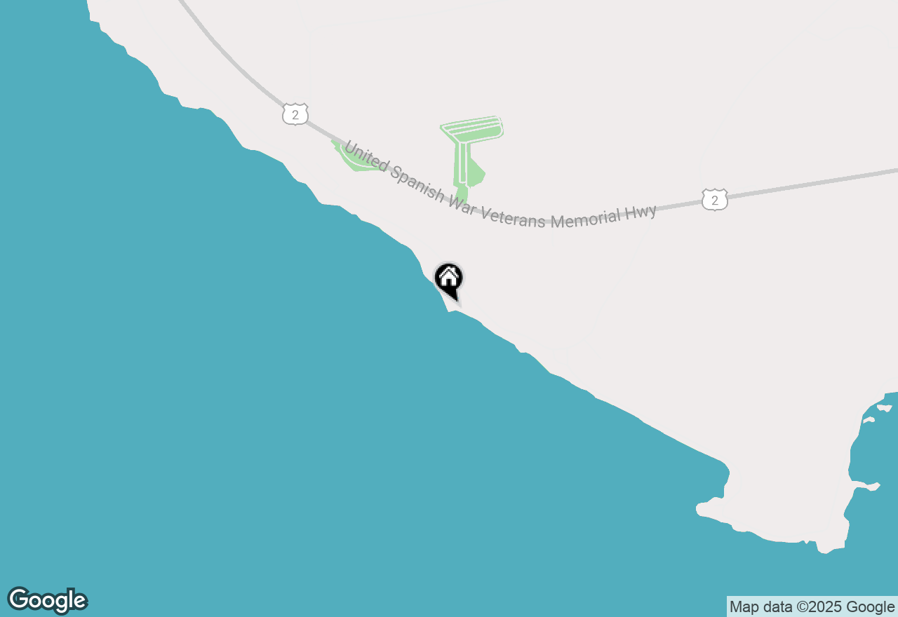 Map of Lot 1 Pte La Barbe Road, St. Ignace, MI 49781