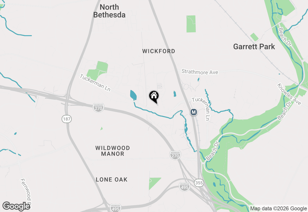 Map of 10539 Tuckerman Heights Circle, Rockville, MD 20852