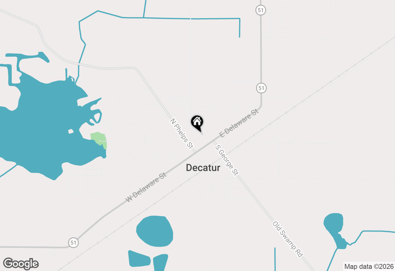 Map of 111 E St Marys Street, Decatur, MI 49045