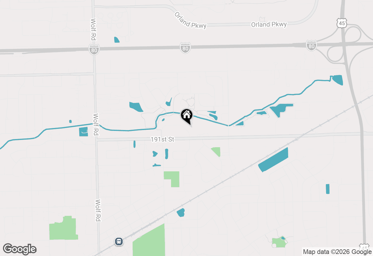 Map of 10628 Revere Circle, Mokena, IL 60448