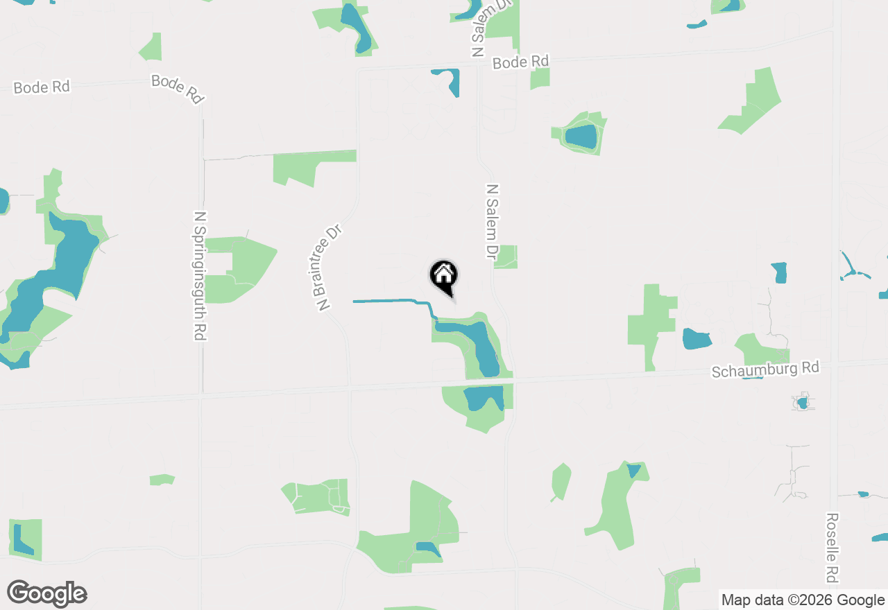 Map of 135 Nauset Lane, Schaumburg, IL 60194