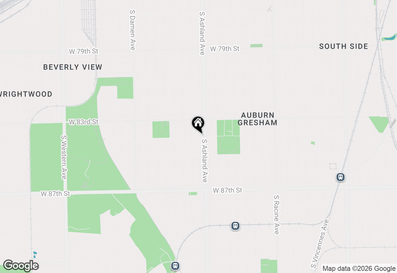 Map of 8359 S Marshfield Avenue, Chicago, IL 60620