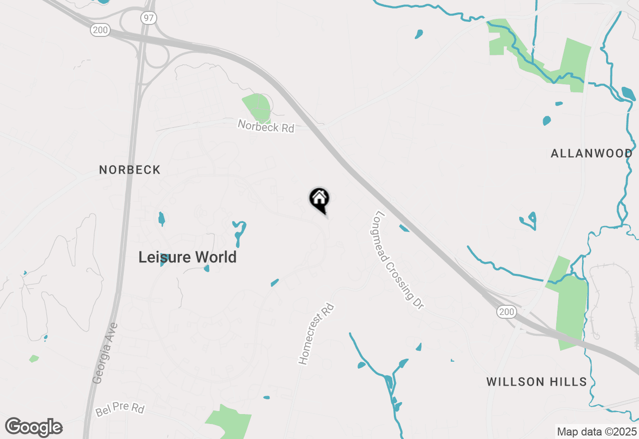 Map of 15201 Elkridge Way #93-2J, Silver Spring, MD 20906