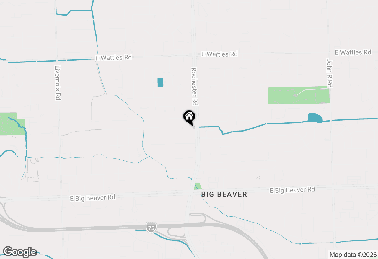 Map of 968 Trombley Drive, Troy, MI 48083