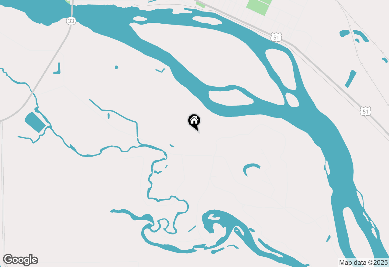 Map of N6890 Old River Rd, Portage, WI 53901