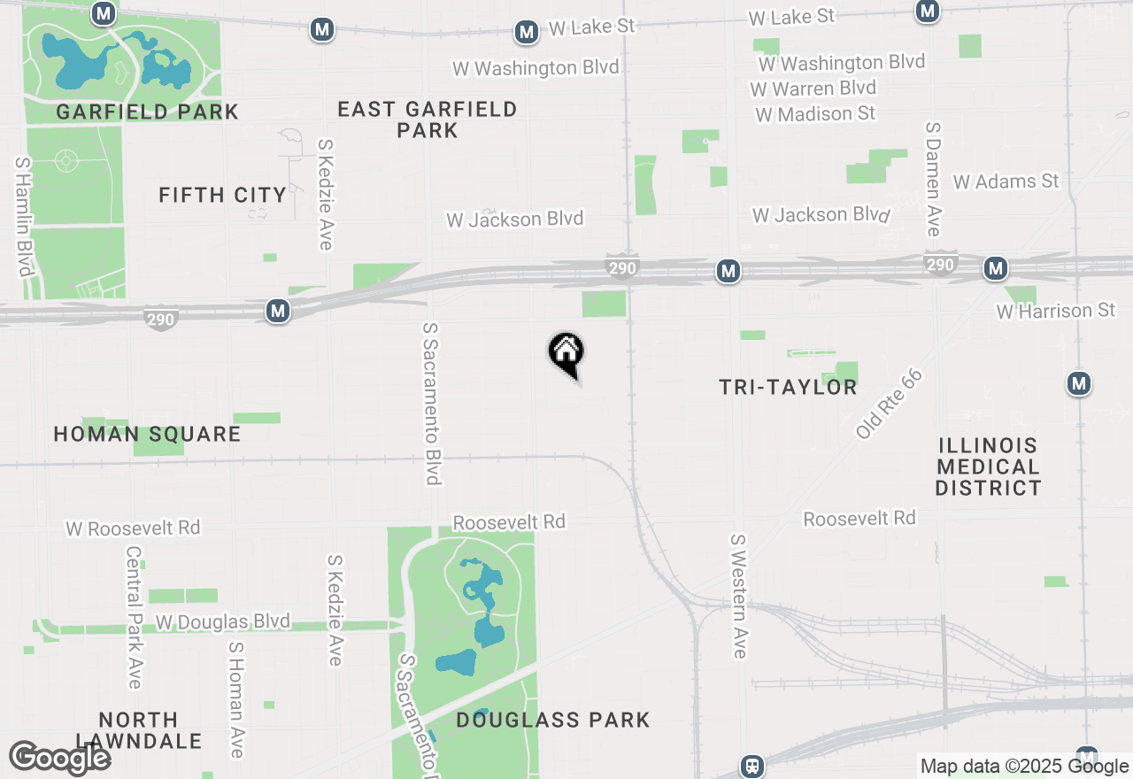 Map of 2720 W Polk Street, Chicago, IL 60612