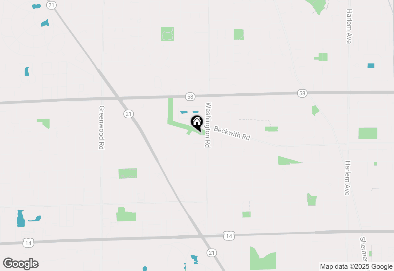 Map of 8044 W Lyons Street #B, Niles, IL 60714